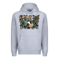 Heather Grey show mom Premium Hoodie - SublimationCraftShop