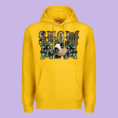 Show Mom Premium Hoodie Designed By Sublimationcraftshop