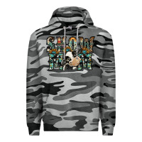 Slate Camo show mom Premium Hoodie - SublimationCraftShop