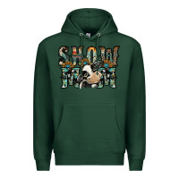 Sports Green show mom Premium Hoodie - SublimationCraftShop