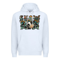 White show mom Premium Hoodie - SublimationCraftShop