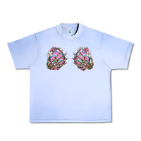 Grape Ice easter hands skeleton Urban Heavy Tee - Jasminsmagicworld