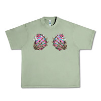 Oil Green easter hands skeleton Urban Heavy Tee - Jasminsmagicworld
