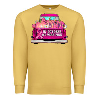 Antique Gold truck in october we wear pink Premium Sweatshirt - AdoDesignShop