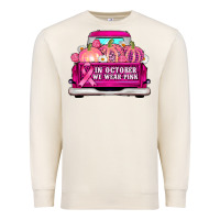Sandshell truck in october we wear pink Premium Sweatshirt - AdoDesignShop