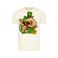 Vintage Arctic St. Patrick's boho skull Vintage Tee - OliviaCreatesArt