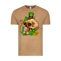 Vintage Camel St. Patrick's boho skull Vintage Tee - OliviaCreatesArt