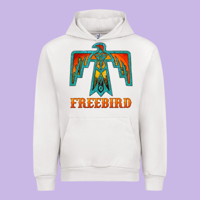 Thunderbird Freebird Urban Hoodie Designed By Jahusdesignshop