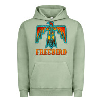 Pigment Oil Green thunderbird freebird Urban Hoodie - JahusDesignShop