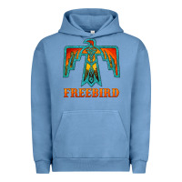 Pigment Pebble Blue thunderbird freebird Urban Hoodie - JahusDesignShop