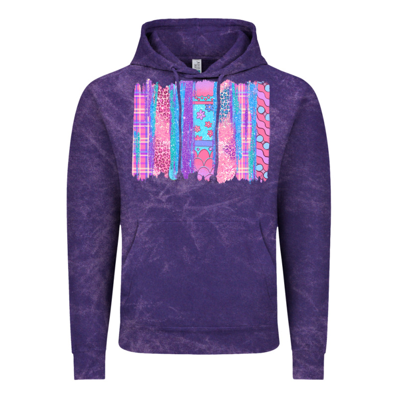 Pink Easter Brushstrokes Vintage Hoodie by BundleAndBundleShop | Teevron