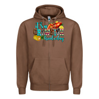 Chestnut its a crawfish kinda day Zipper Hoodie - AdoDesignShop