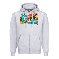 Heather Grey its a crawfish kinda day Zipper Hoodie - AdoDesignShop