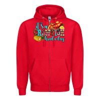 Red its a crawfish kinda day Zipper Hoodie - AdoDesignShop