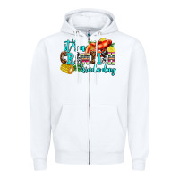 White its a crawfish kinda day Zipper Hoodie - AdoDesignShop