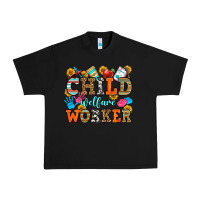 Black child welfare worker Urban Heavy Tee - OliviaCreatesArt