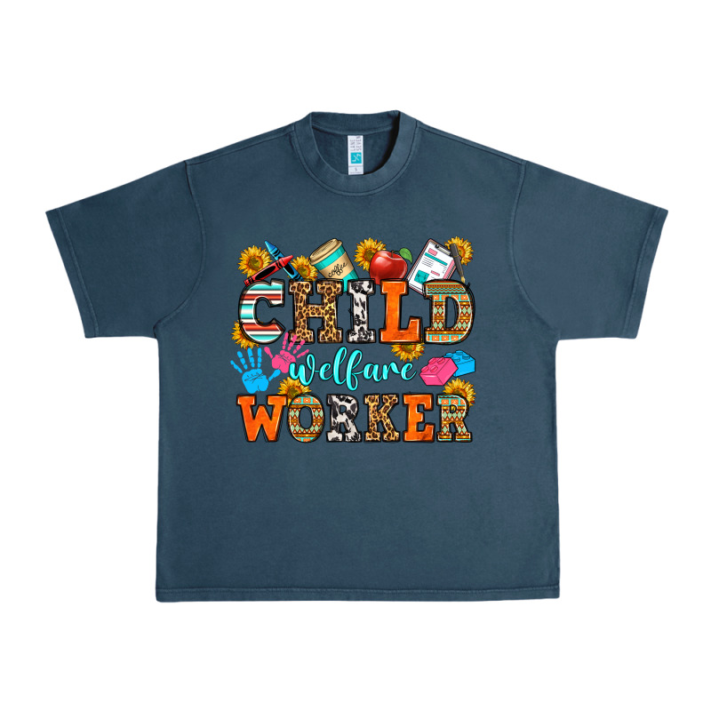 Child Welfare Worker Urban Heavy Tee by OliviaCreatesArt | Teevron