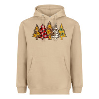 Mushroom leopard christmas trees Heavyweight Hoodie - AdoDesignShop