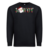 Black howdy santa Premium Sweatshirt - AdoDesignShop