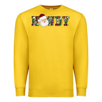 Lemon howdy santa Premium Sweatshirt - AdoDesignShop