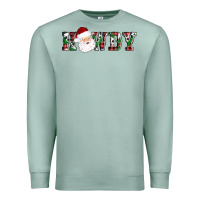 Seafoam howdy santa Premium Sweatshirt - AdoDesignShop