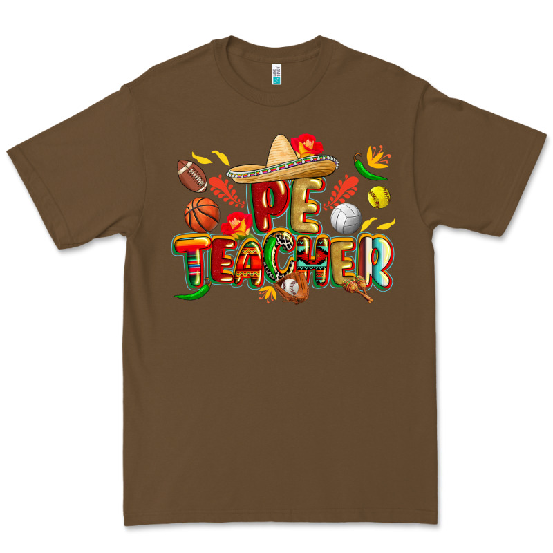 Cinco De Mayo Pe Teacher Premium Tee by CowGirlArtShop | Teevron
