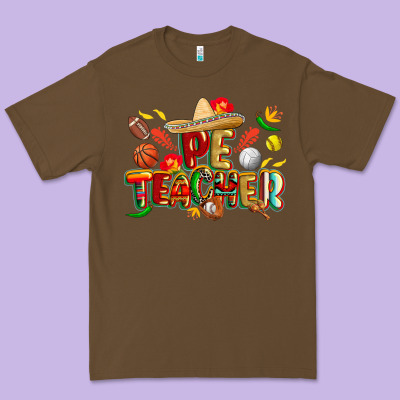 Cinco De Mayo Pe Teacher Premium Tee Designed By Cowgirlartshop