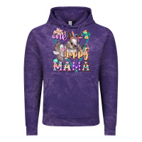 Cloud Purple one hoppy mama Vintage Hoodie - FaDigitalArtStudio