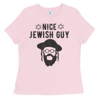 Bubblegum Pink nice jewish guy funny gifts for hanukkah Ladies Tee - linhVisuals