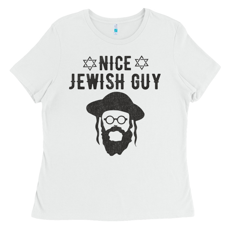 Nice Jewish Guy Funny Gifts For Hanukkah Ladies Tee by linhVisuals | Teevron