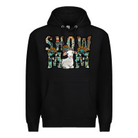 Black show mom sheep Premium Hoodie - SublimationCraftShop