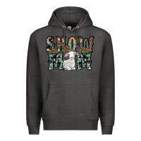 Charcoal Heather show mom sheep Premium Hoodie - SublimationCraftShop