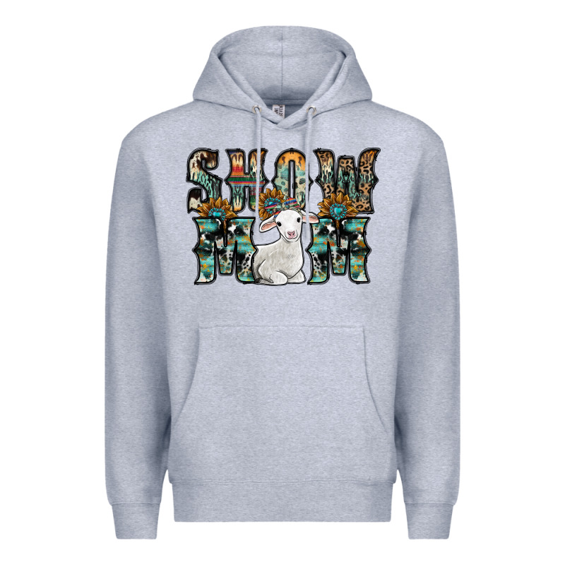 Show Mom Sheep Premium Hoodie by SublimationCraftShop | Teevron