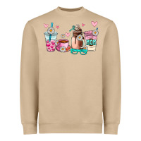 Mushroom mom coffee cup Heavyweight Sweatshirt - AdoDesignShop