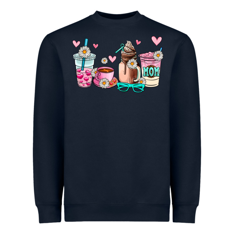 Mom Coffee Cup Heavyweight Sweatshirt by AdoDesignShop | Teevron