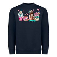 Navy mom coffee cup Heavyweight Sweatshirt - AdoDesignShop