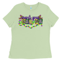Matcha mardi gras grandma Ladies Tee - CowGirlArtShop