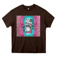 Chocolate Brown for the love of the game with volleyball tumbler tbs Heavy Core Tee - TumblerDesignByShophia