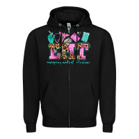 Black emt emergency medical technician Zipper Hoodie - AdoDesignShop