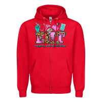 Red emt emergency medical technician Zipper Hoodie - AdoDesignShop