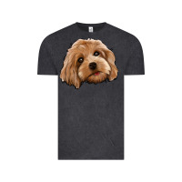 Vintage Black Cockapoo Vintage Tee - Jasminsmagicworld