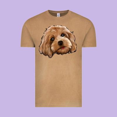 Cockapoo Vintage Tee Designed By Jasminsmagicworld