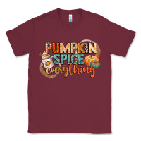 Burgundy pumpkin spice everything Classic Tee - CowGirlArtShop