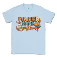 Dusty Blue pumpkin spice everything Classic Tee - CowGirlArtShop