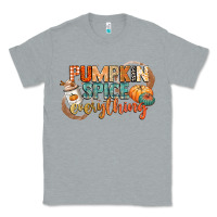 Heather Grey pumpkin spice everything Classic Tee - CowGirlArtShop