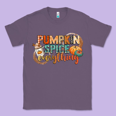Pumpkin Spice Everything Classic Tee Designed By Cowgirlartshop