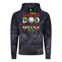 Cloud Black I'm a Volleyball Dad we don't do that keep calm Vintage Hoodie - BundleAndBundleShop