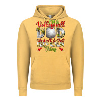 Vintage Mustard I'm a Volleyball Dad we don't do that keep calm Vintage Hoodie - BundleAndBundleShop