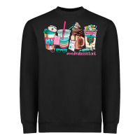 Black medical assistant coffee cup Heavyweight Sweatshirt - AdoDesignShop