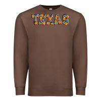 Chestnut texas serape sunflower Premium Sweatshirt - AdoDesignShop